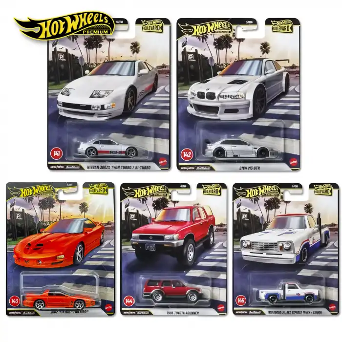 Hot Wheels Premium Boulevards 5li Set - GJT68- 978F