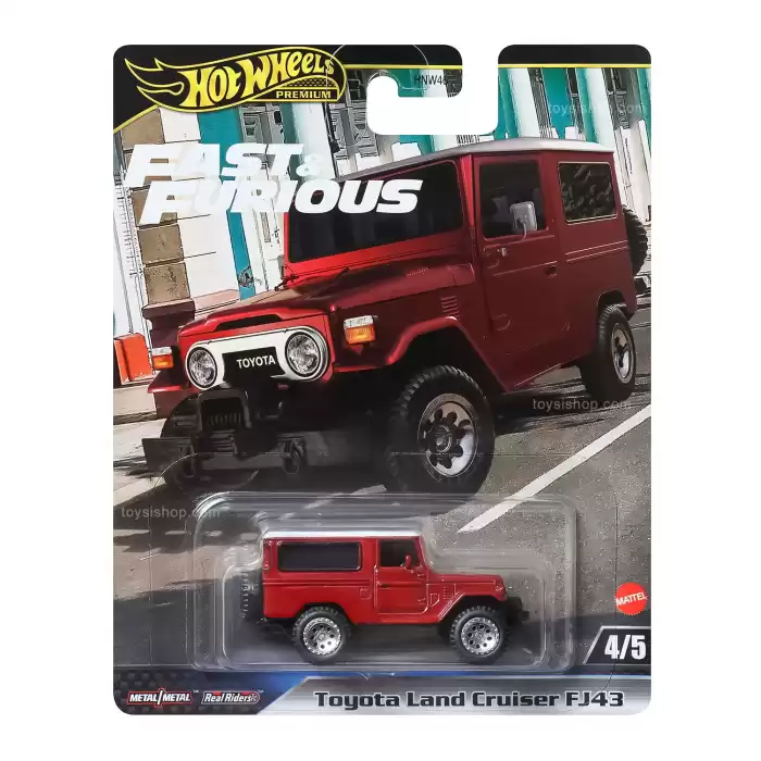 Hot Wheels Premium Fast & Furious Set Mix 3 (979 G)