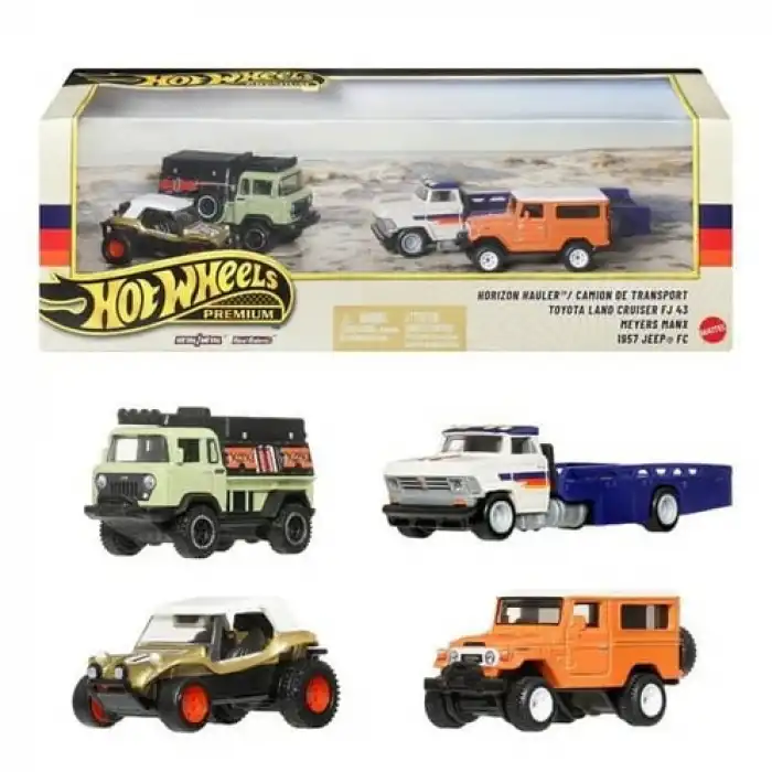Hot Wheels Premium Off-Road Koleksiyon Seti - JHW42 - GMH39