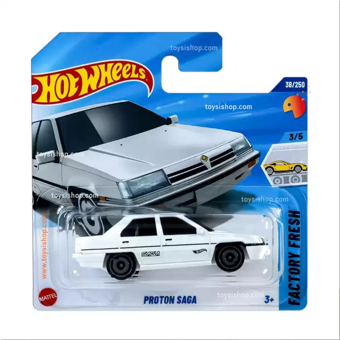 Hot Wheels Tekli Arabalar Proton Saga - Factory Fresh - 38