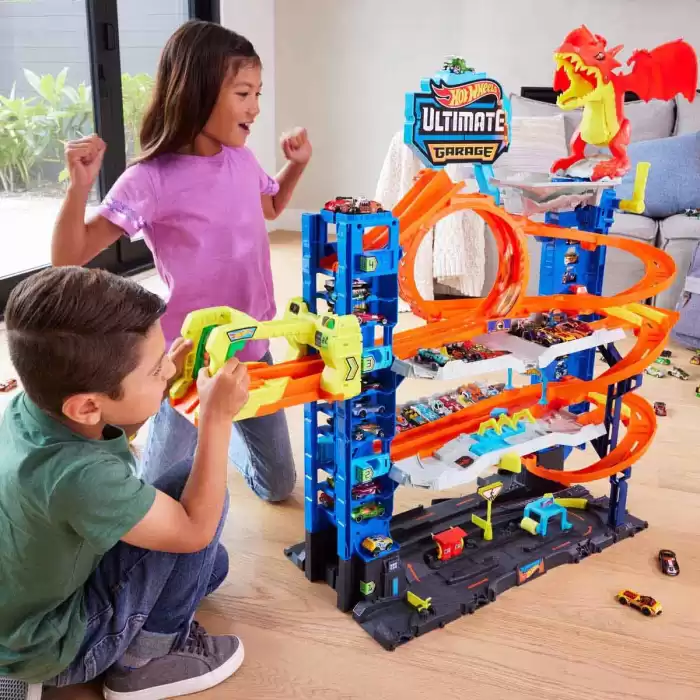 Hot Wheels Şehri, Yeni Ultimate Garaj Oyun Seti - HKX48