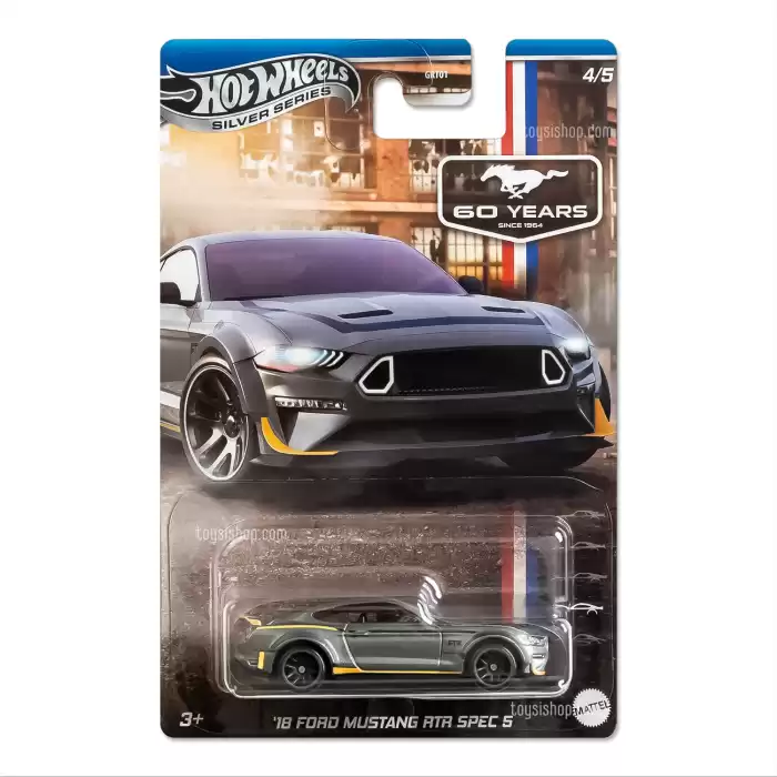 Hot Wheels Silver Series 2025 - Mustang 60 Years
