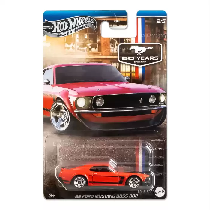 Hot Wheels Silver Series 2025 - Mustang 60 Years