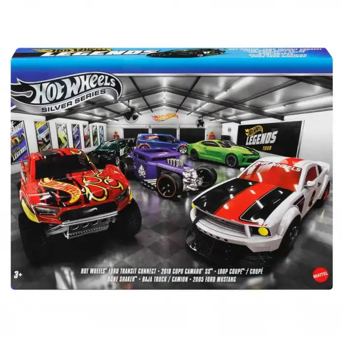 Hot Wheels Silver Series 6lı Araba Seti JBL24