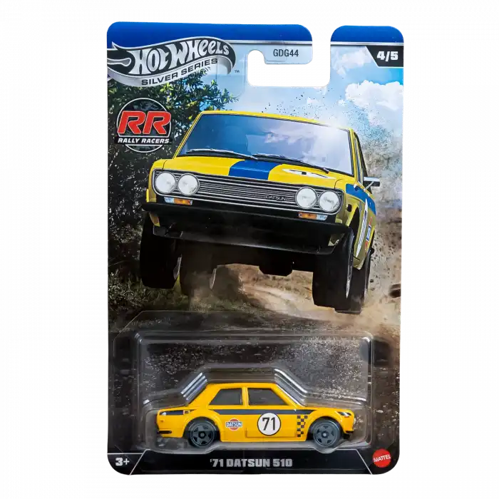 Hot Wheels Silver Series 71 Datsun 510 - JKX64 - GDG44