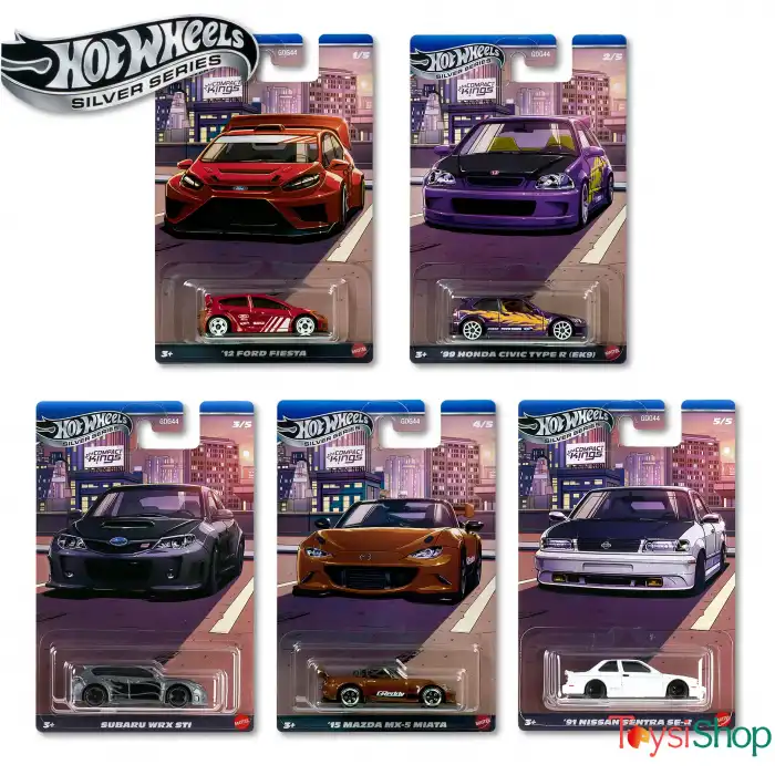 Hot Wheels Silver Series Compact Kings - 977Q