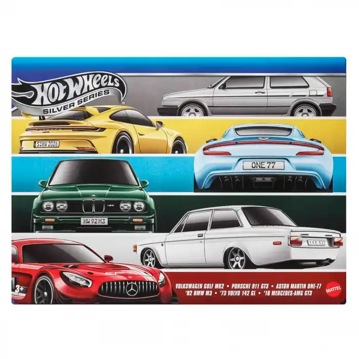Hot Wheels Silver Series Euro Style 6lı Araba Seti - JBL25