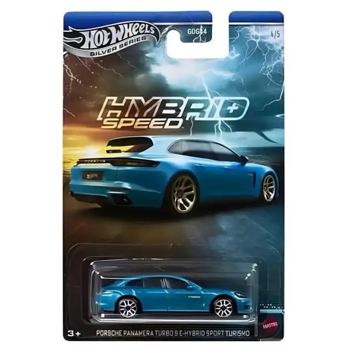 Hot Wheels Silver Series Hybrid Speed Porsche Panamera S E Hybrid Sport - JCB79