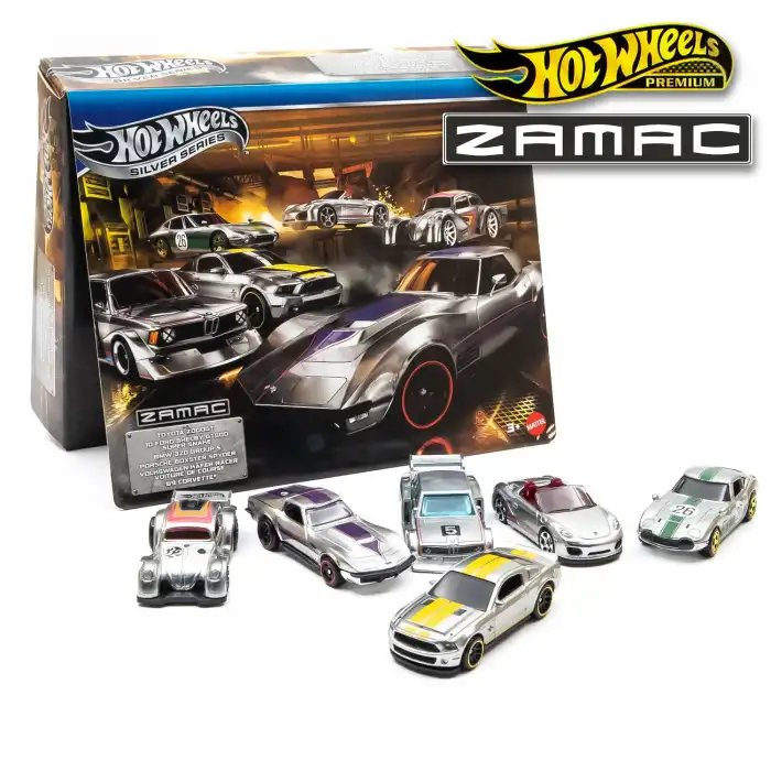 Hot Wheels Silver Series Zamac Multipack 6lı Set - JLB26