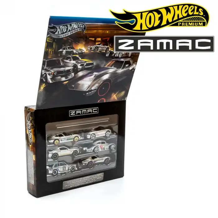 Hot Wheels Silver Series Zamac Multipack 6lı Set - JLB26