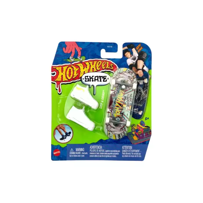 Hot Wheels Skate - Parmak Kaykay ve Ayakkabı - Grip & Grind - HNG39