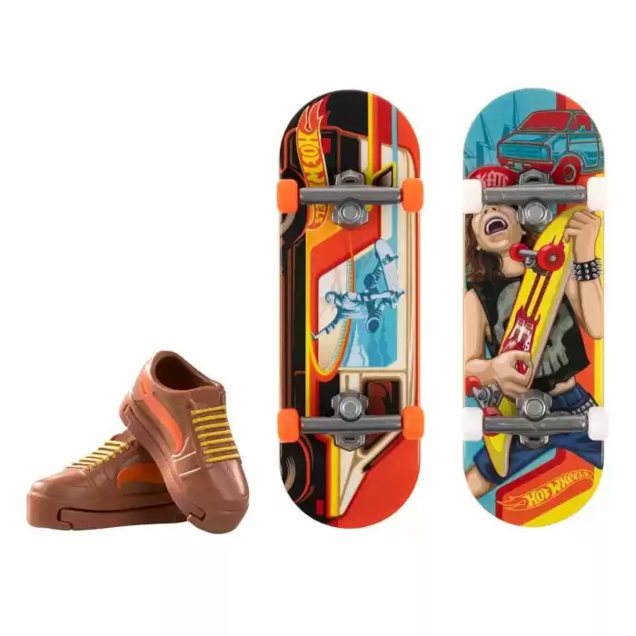 Hot Wheels Skate - Parmak Kaykay ve Ayakkabı - Vert Van & Skate Vibin - HLX20