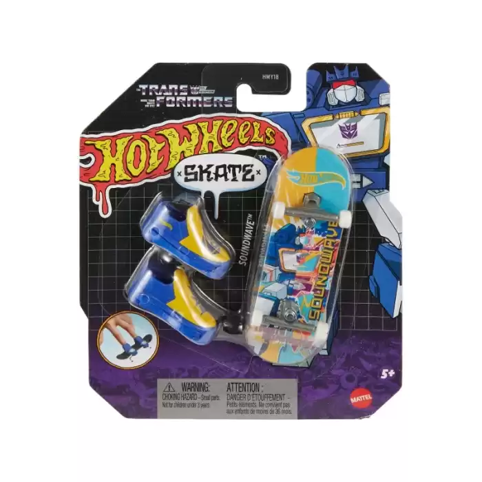 Hot Wheels Skate - Parmak Kaykay ve Ayakkabı - Soundwave - HVK41