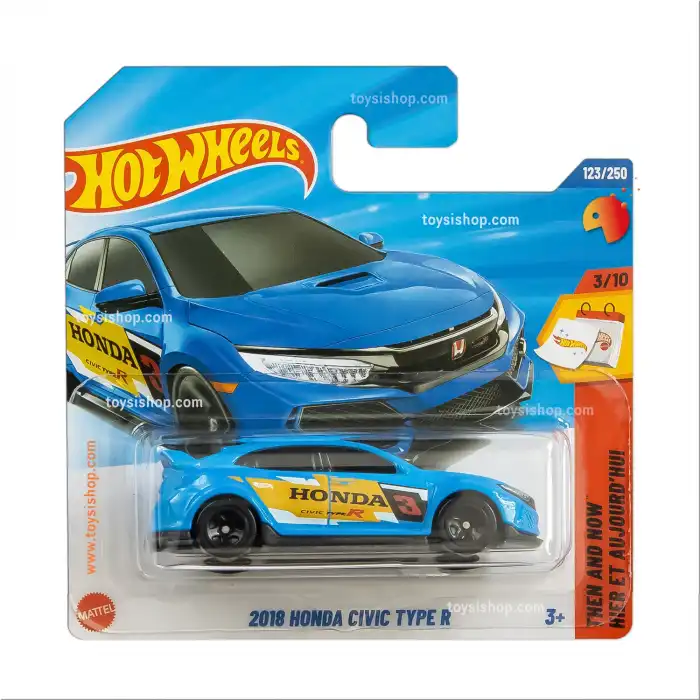 Hot Wheels Tekli Arabalar 2018 Honda Civic Type R - Then and Now - 123