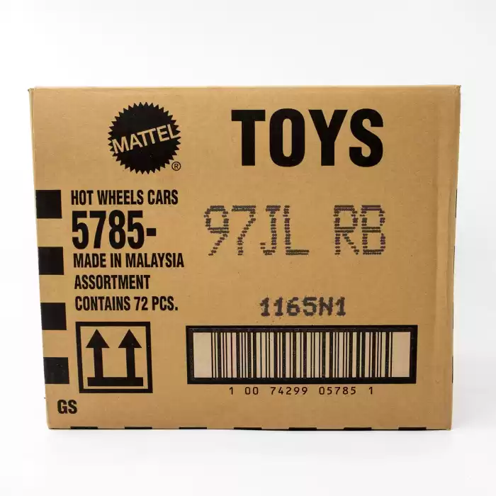 Hot Wheels Tekli Arabalar 2025 L Case - 72 Adetlik Kutu