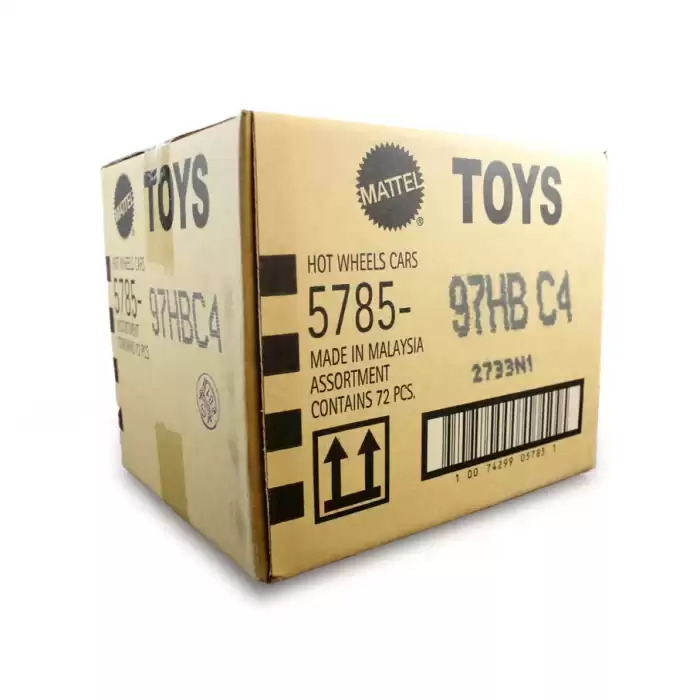 Hot Wheels Tekli Arabalar M Case - 72 Adetlik Kutu
