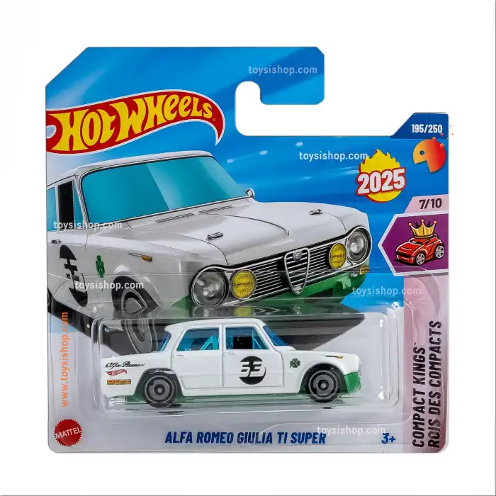 Hot Wheels Tekli Arabalar Alfa Romeo Giulia TI Super - Compact Kings - 195