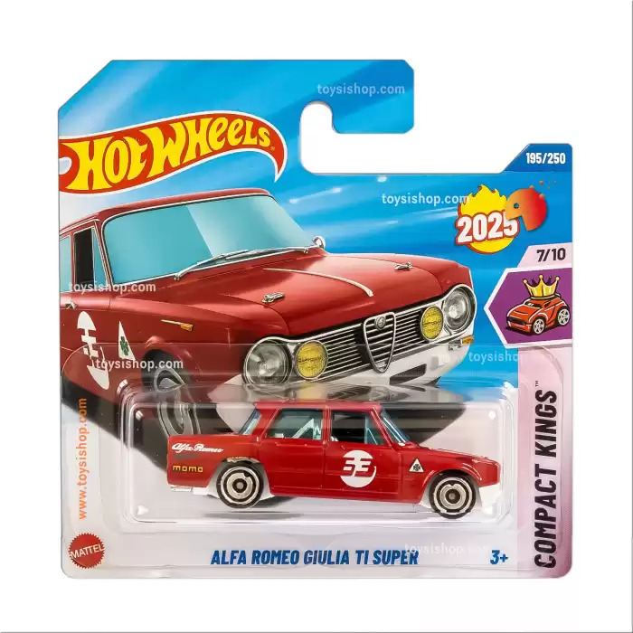 Hot Wheels Tekli Arabalar Alfa Romeo Giulia TI Super - Compact Kings - 195