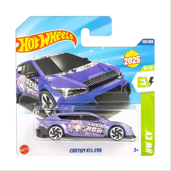 Hot Wheels Tekli Arabalar Custom Kia EV6 - HW EV - 120