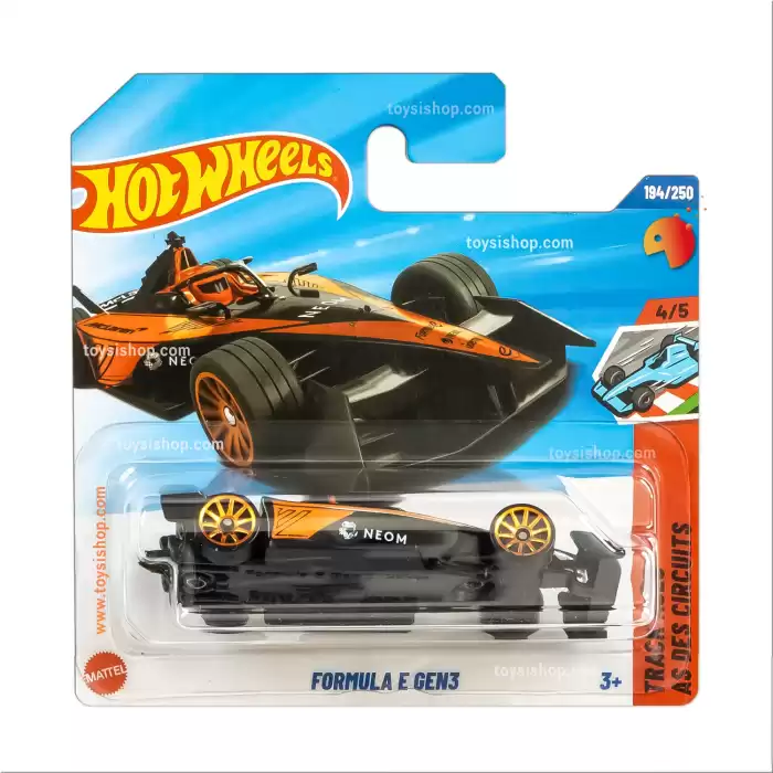 Hot Wheels Tekli Arabalar Formula E Gen3 - Track Aces - 194