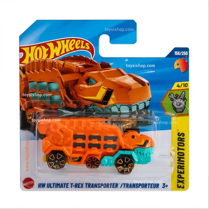 Hot Wheels Tekli Arabalar HW Ultimate T-Rex Transporter - Experimotors - 156