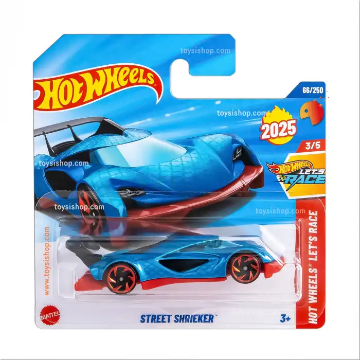 Hot Wheels Tekli Arabalar Street Shrieker - Hot Wheels Lets Race - 66