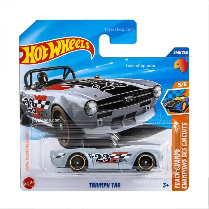 Hot Wheels Tekli Arabalar Triumph TR6 - Track Chahps - 249