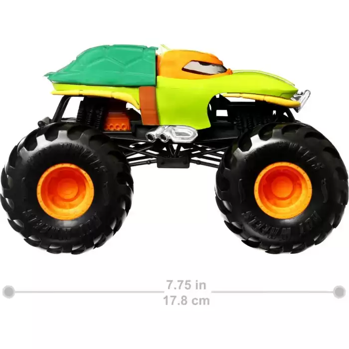 Hot Wheels Turtles Michelangelo - Monster Trucks Oversized