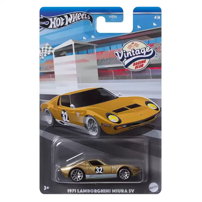 Hot Wheels Vintage Racing Club - 1971 Lamborghini Miura SV