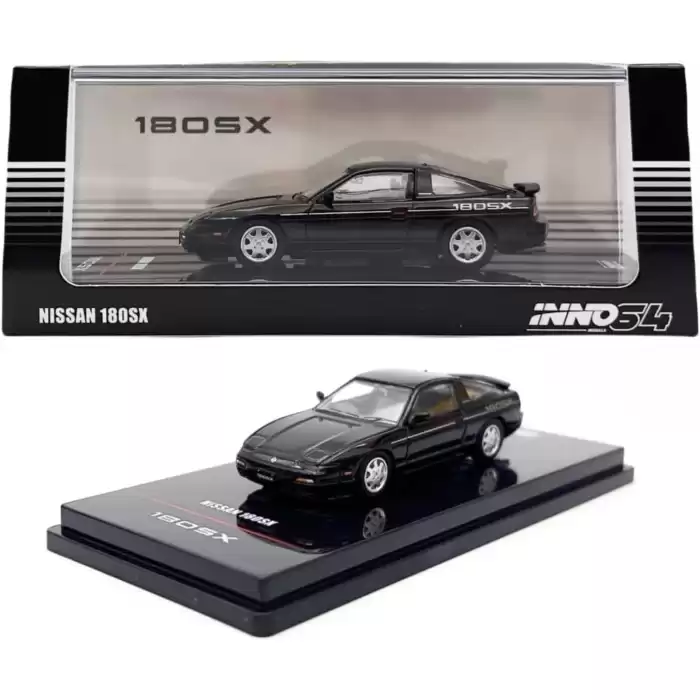 Inno 1/64 NISSAN 180SX Black IN64-180SX-BLA