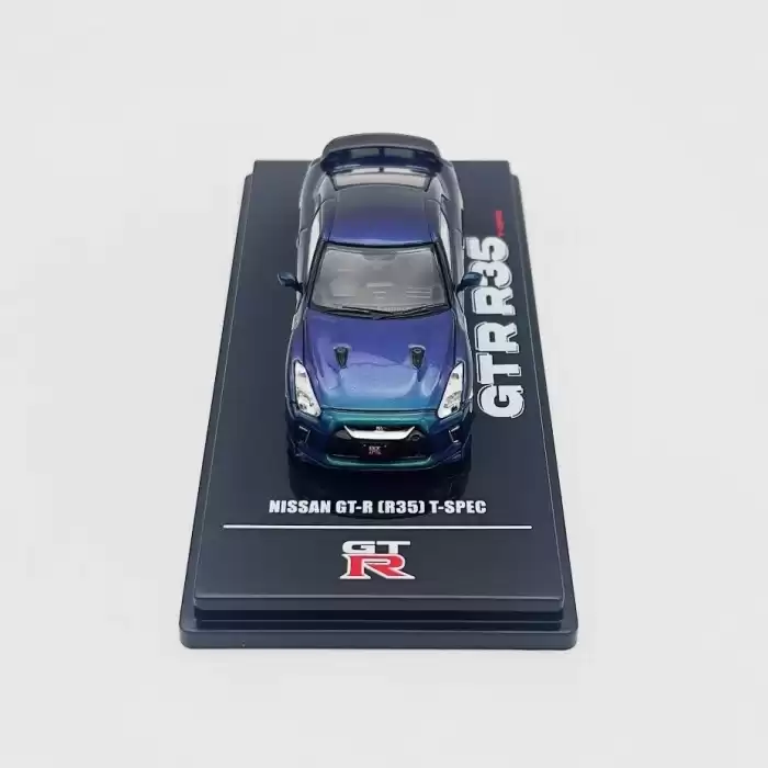INNO 1/64 NISSAN GT-R (R35) T-SPEC Midnight Purple IN64-R35TS-MP