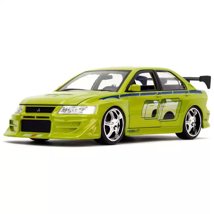 Jada 1:24 F&F Brians Mitsubishi Lancer Evolution VII - 253203052