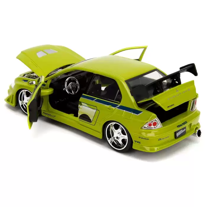 Jada 1:24 F&F Brians Mitsubishi Lancer Evolution VII - 253203052