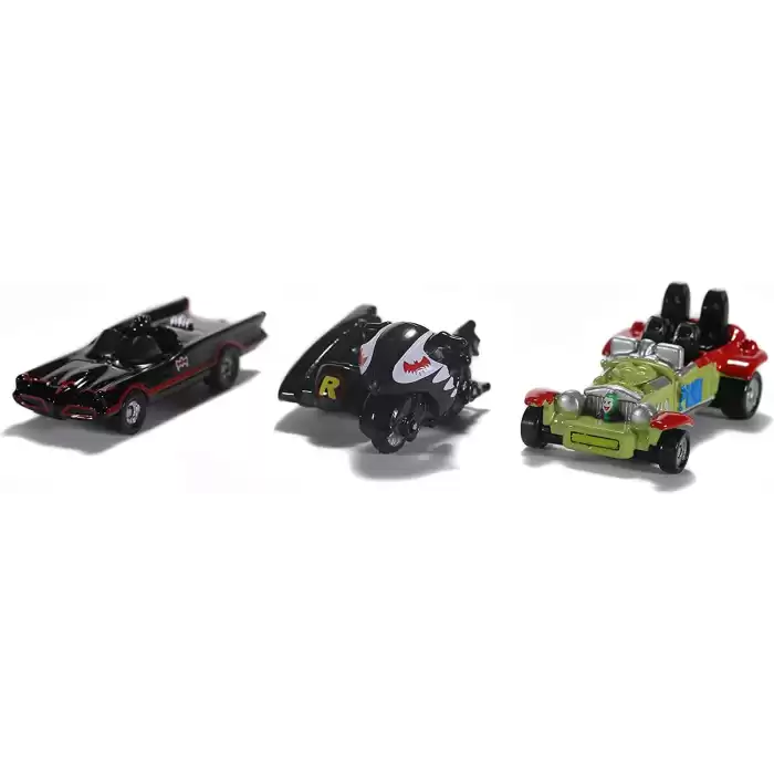 Jada, 3lü Paket Nano Arabalar Batman, 4 cm - NV14