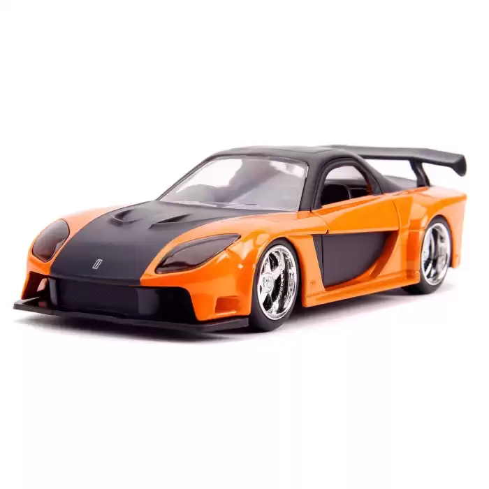 Jada Fast and Furious Cars 2li Set - Honda Civic EJ1 1993 & Hans Mazda RX-7 1997, 1:32