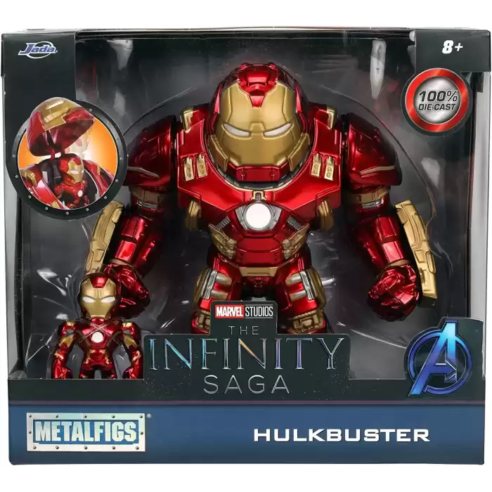 Jada Marvel Hulkbuster ve Iron Man Döküm Figür - 253223002