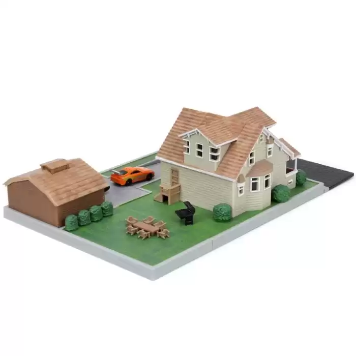 Jada Nano Scene Diorama - Toretto House