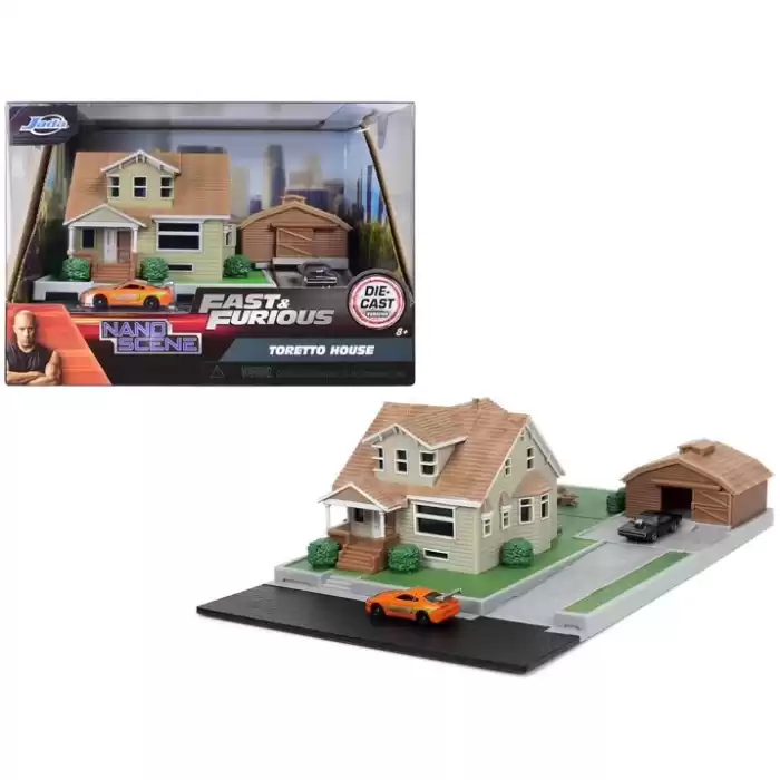 Jada Nano Scene Diorama - Toretto House