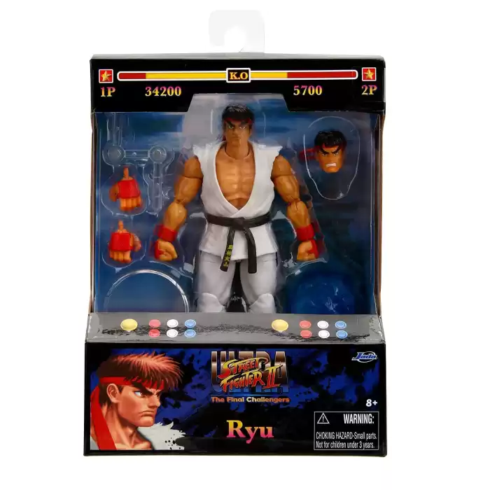 Jada Street Fighter II - Ryu Aksiyon Figürü