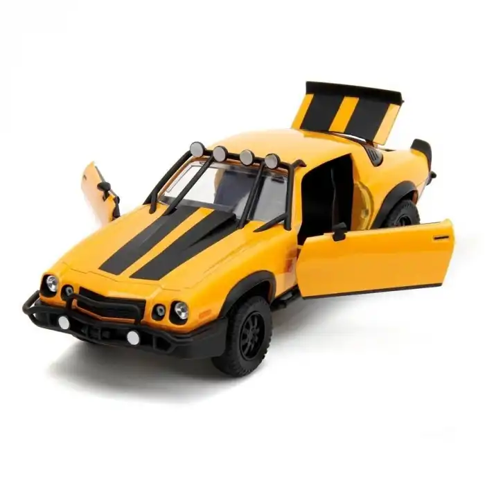 Jada Transformers 1977 Chevrolet Camaro Bumblebee Diecast Model Araba