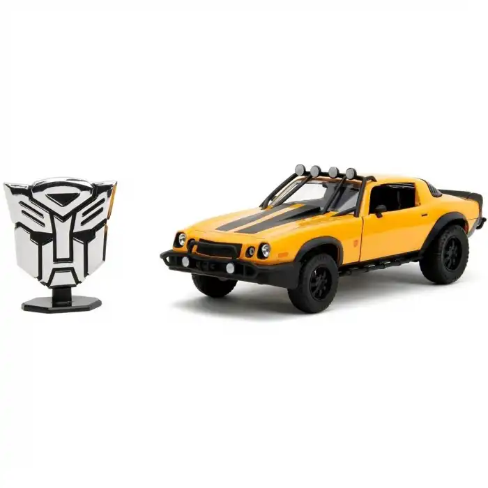 Jada Transformers 1977 Chevrolet Camaro Bumblebee Diecast Model Araba