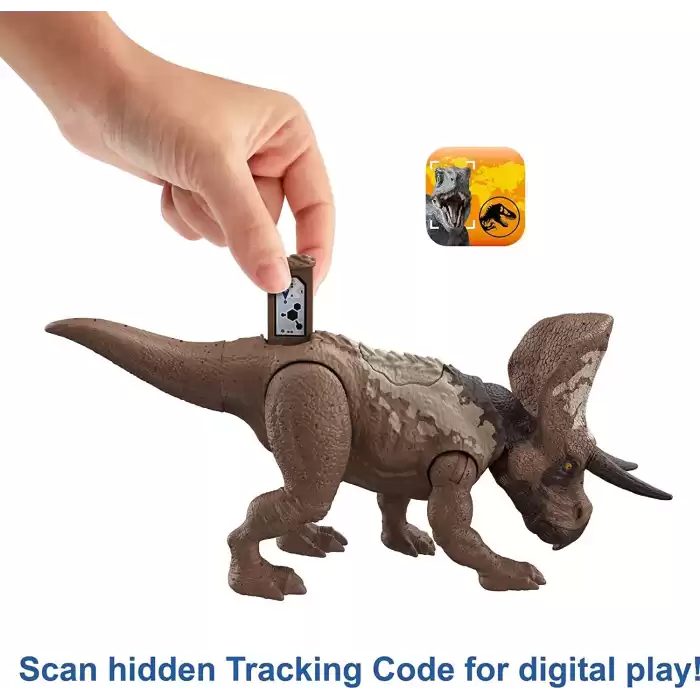 Jurassic World Strike Attack Dinozor Figürü Zuniceratops - HLN63-HLN66