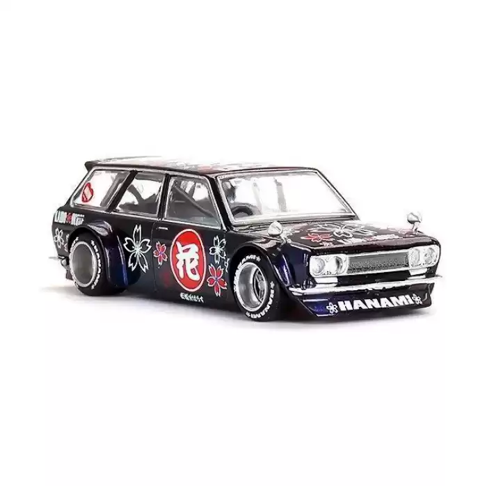 KaidoHouse x MiniGT Datsun KAIDO 510 Wagon Hanami V3 - KHMG114