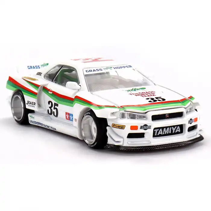 [KaidoHouse x MiniGT] Nissan Skyline GT-R (R34) TAMIYA x KAIDO HOUSE The GRASSHOPPER V1- KHMG167