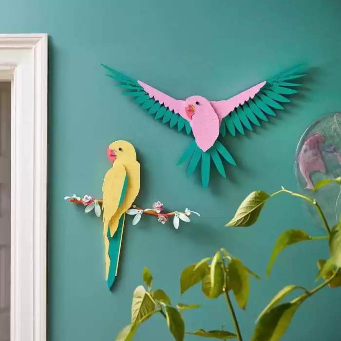 LEGO Art Fauna Koleksiyonu , Macaw Papağanları ,31211