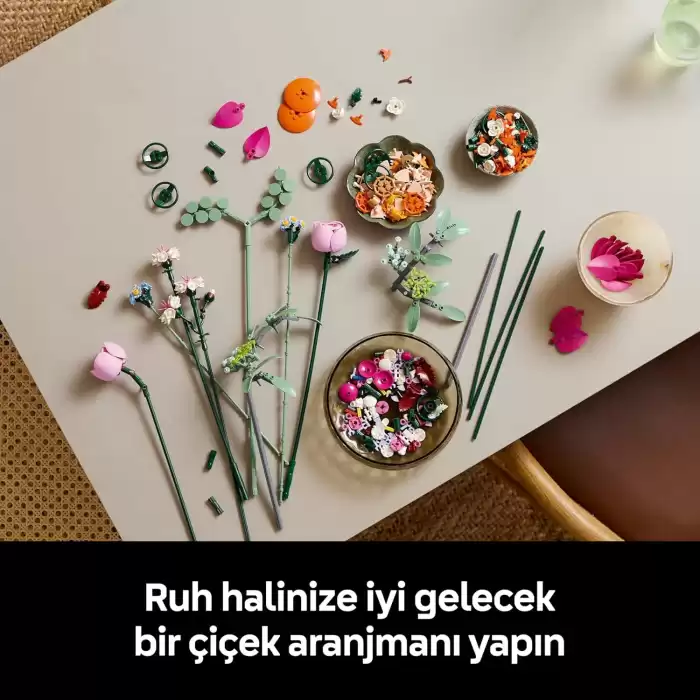 LEGO Botanicals Pembe Çiçek Buketi, 10342