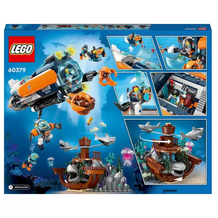 LEGO City Derin Deniz Keşif Denizaltısı - 60379