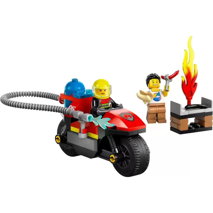 LEGO City İtfaiye Kurtarma Motosikleti , 60410