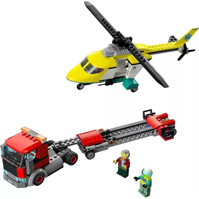 LEGO City Kurtarma Helikopteri Nakliyesi 60343