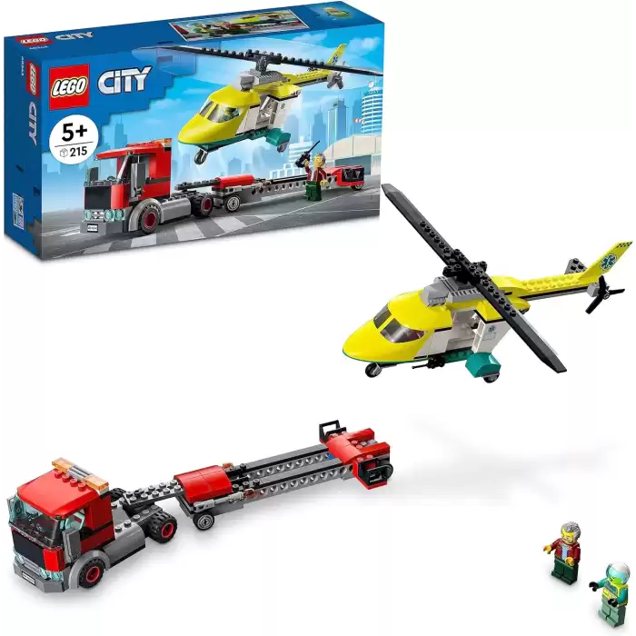 LEGO City Kurtarma Helikopteri Nakliyesi 60343